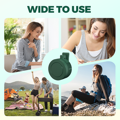 Portable Airflow Fan | Instant Cooling | Whisper Quiet with Three Settings