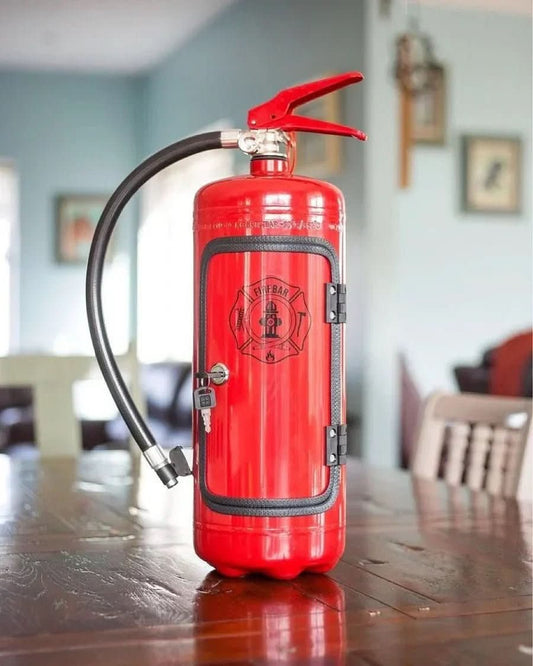 ChicFire | Stylish Fire Extinguisher-Inspired Mini Bar