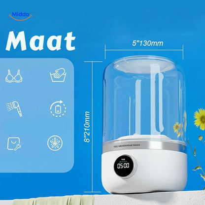 Compact Cordless Travel Washer – Portable Cleaning Solution!