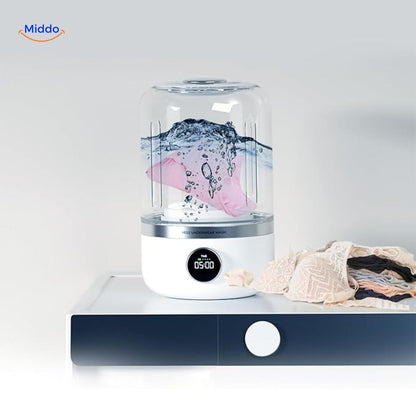 Compact Cordless Travel Washer – Portable Cleaning Solution!