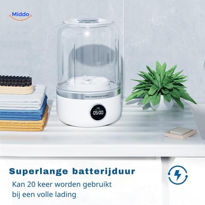 Compact Cordless Travel Washer – Portable Cleaning Solution!