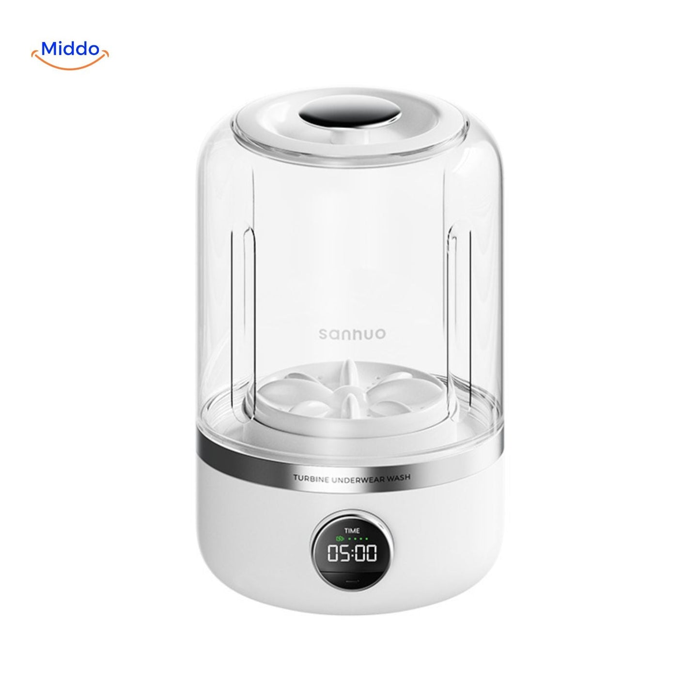 Compact Cordless Travel Washer – Portable Cleaning Solution!