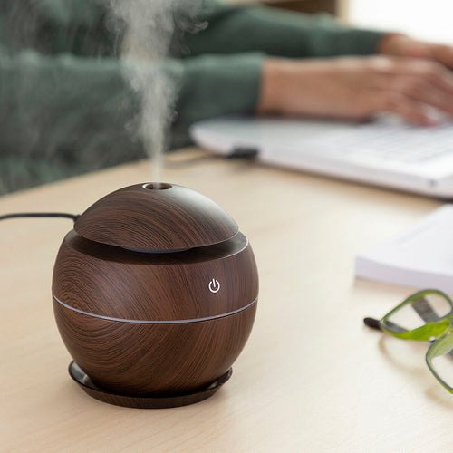 Compact Mist Aromatherapy Diffuser | 130 ml with LED & USB