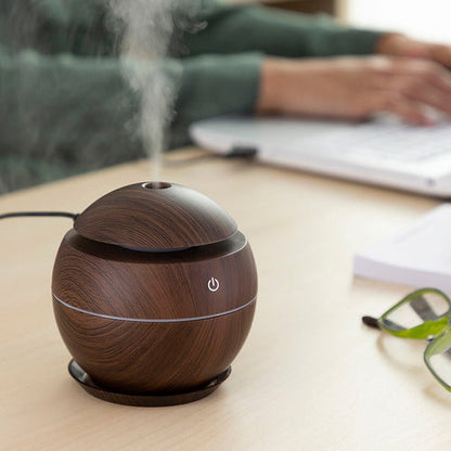 Compact Mist Aromatherapy Diffuser | 130 ml with LED & USB