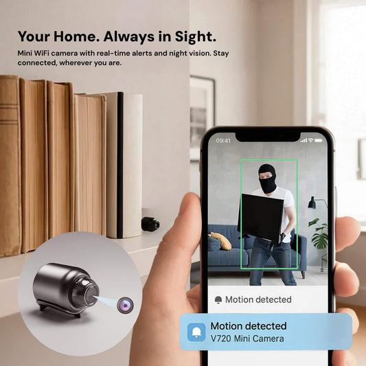 Wireless Nanny Camera with Audio for Home Use