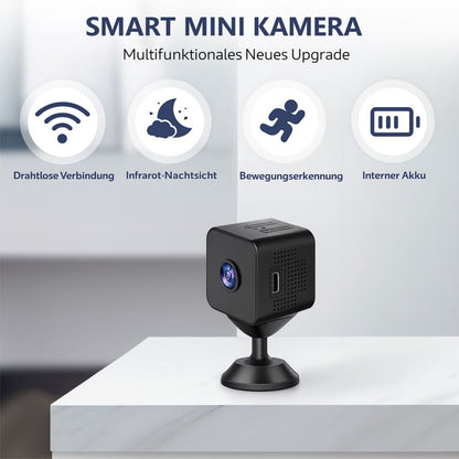Compact Security Camera | Stay Connected Anywhere | Night Vision & Motion Alerts