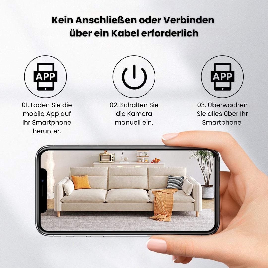 Compact Security Camera | Stay Connected Anywhere | Night Vision & Motion Alerts
