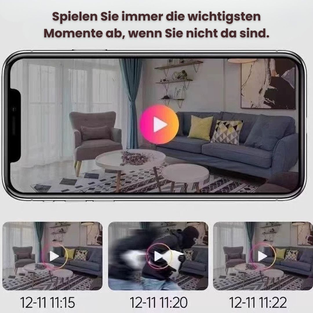Compact Security Camera | Stay Connected Anywhere | Night Vision & Motion Alerts