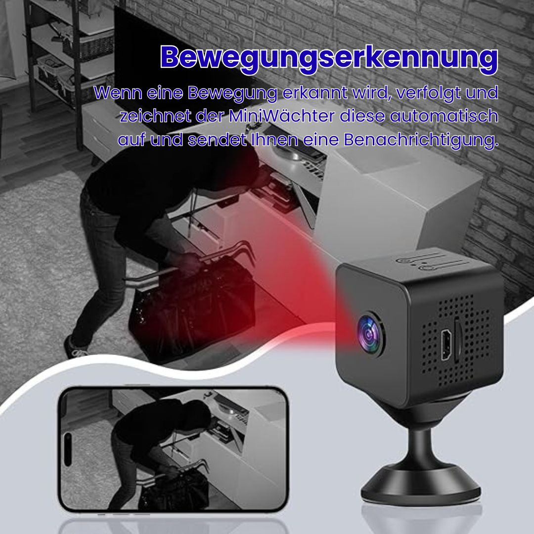 Compact Security Camera | Stay Connected Anywhere | Night Vision & Motion Alerts