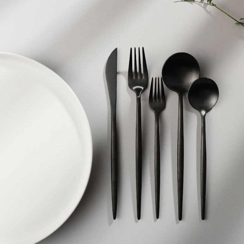 Elegant Simplicity Stainless Steel Cutlery Set
