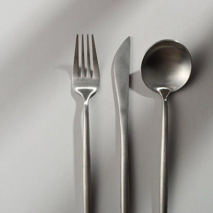 Elegant Simplicity Stainless Steel Cutlery Set