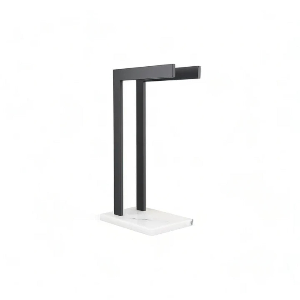 Sleek Dual Towel Stand for Modern Bathrooms