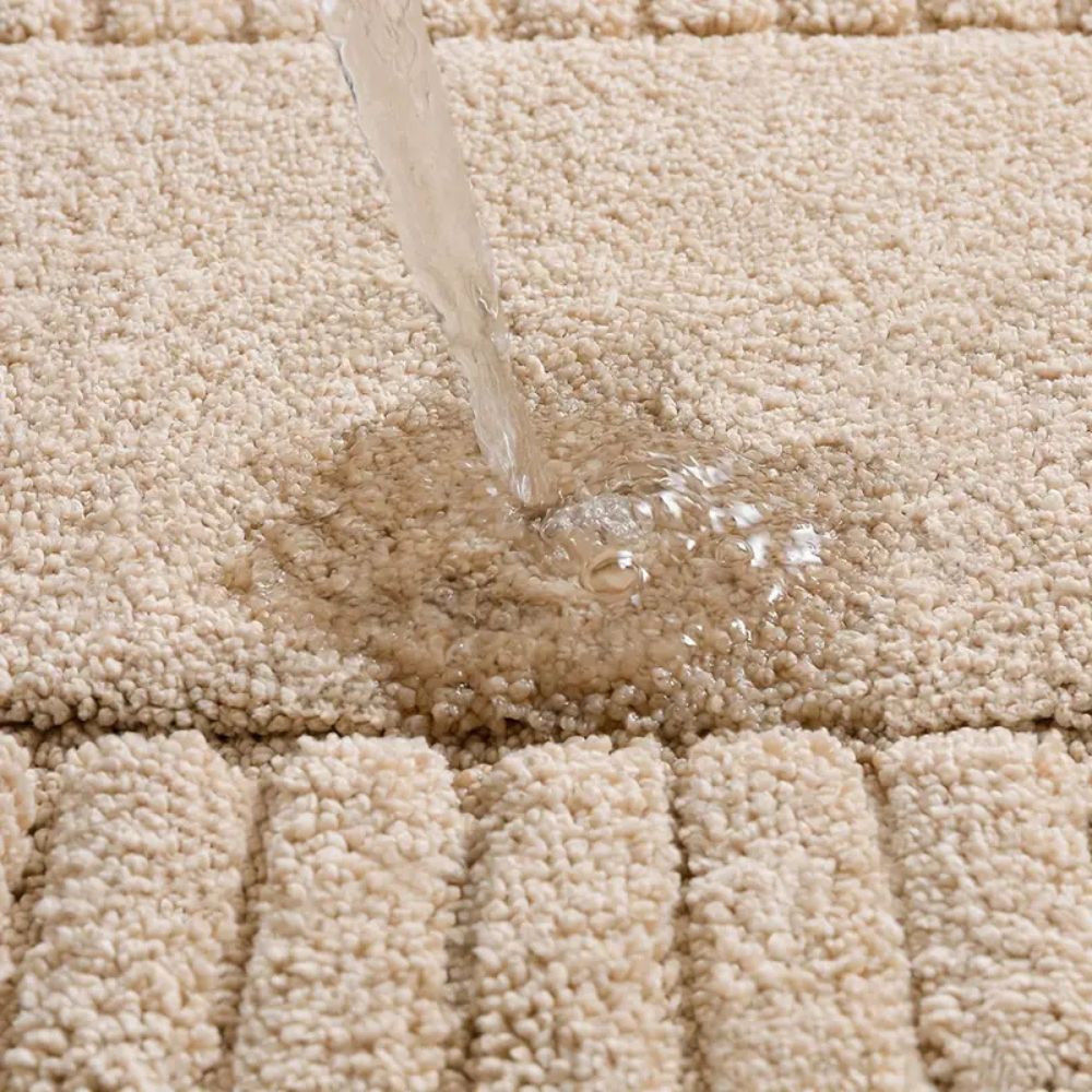 Chic Striped Bath Mat for Ultimate Comfort