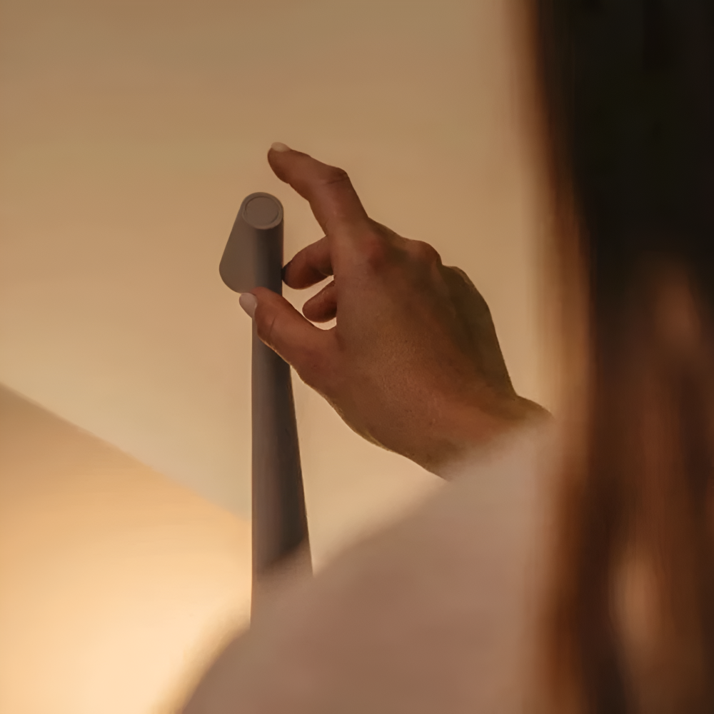 Sleek and Modern Touch-Control LED Lamp