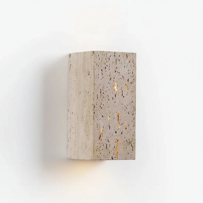 Waterproof Up & Down LED Wall Light for Outdoor, Patio & Bathroom – Travertine
