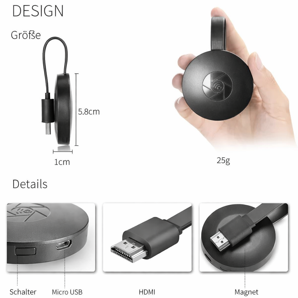 Wireless HD Screen Mirroring Adapter | StreamView Pro