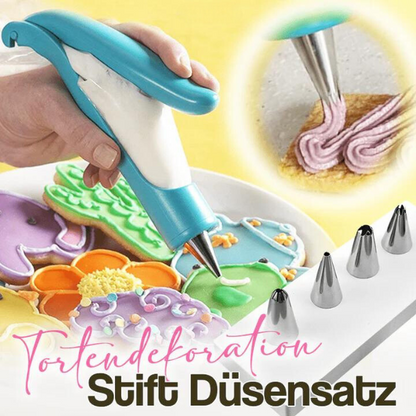 Multi-functional Glazing Gun for Cake Decoration