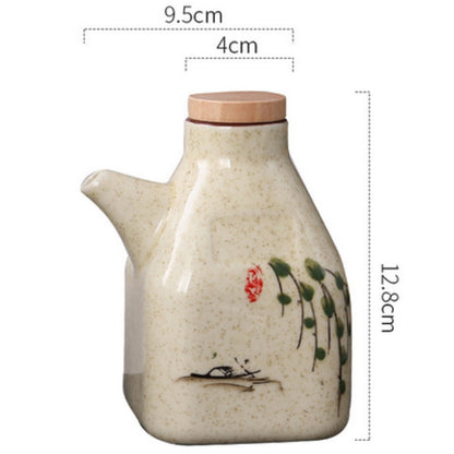 Elegant Ceramic Oil & Sauce Pourer for Your Kitchen