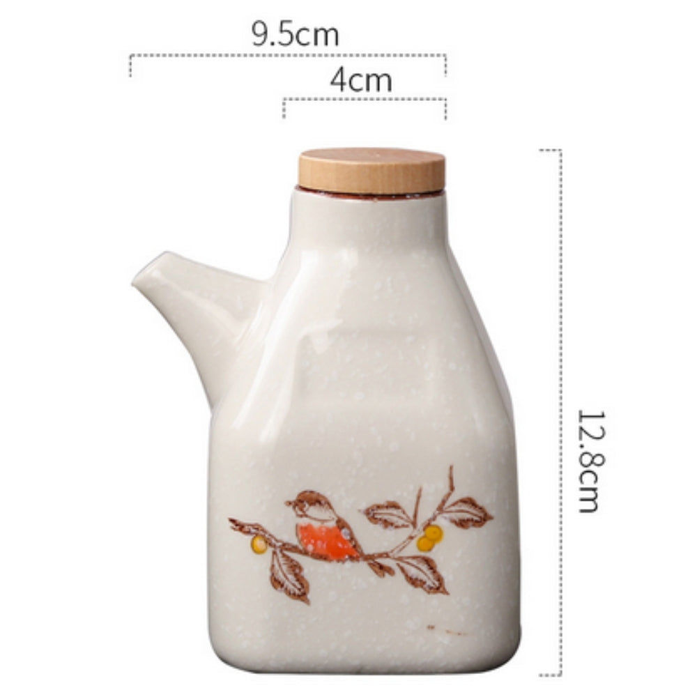 Elegant Ceramic Oil & Sauce Pourer for Your Kitchen