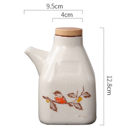 Elegant Ceramic Oil & Sauce Pourer for Your Kitchen