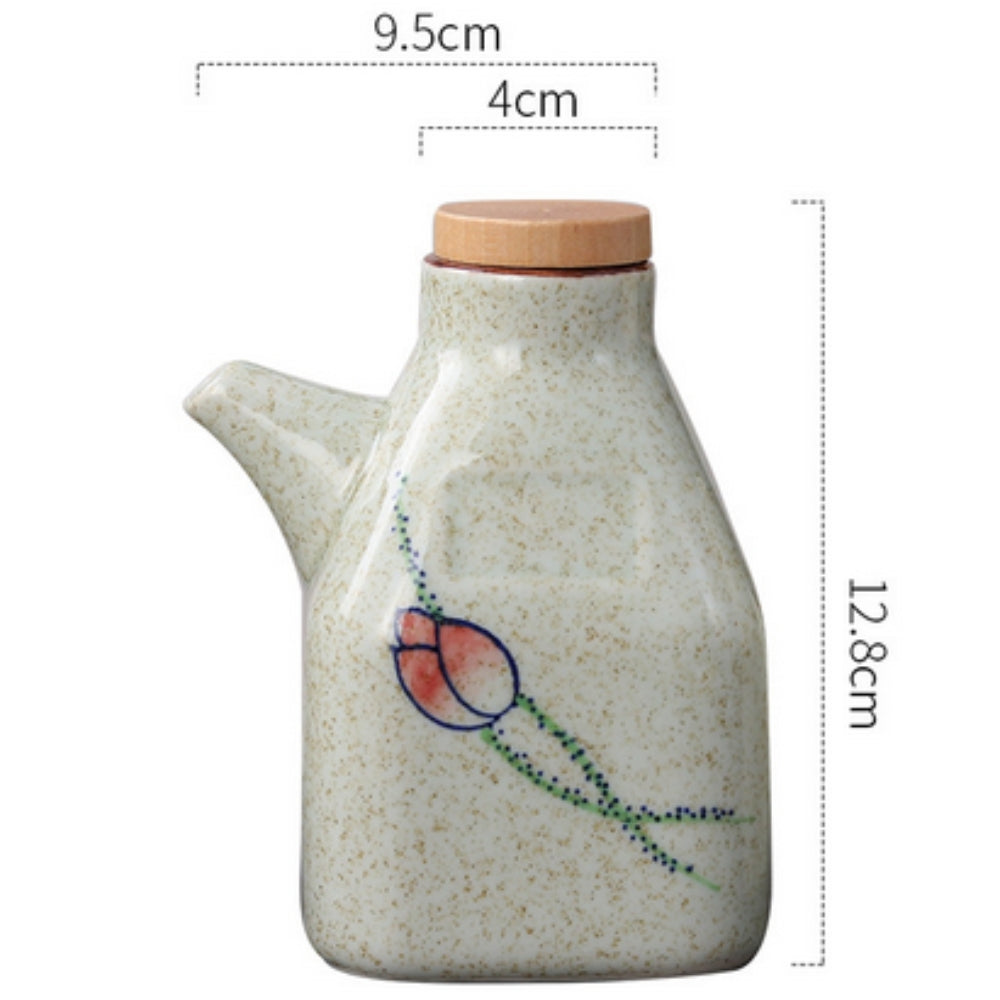 Elegant Ceramic Oil & Sauce Pourer for Your Kitchen