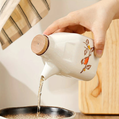 Elegant Ceramic Oil & Sauce Pourer for Your Kitchen