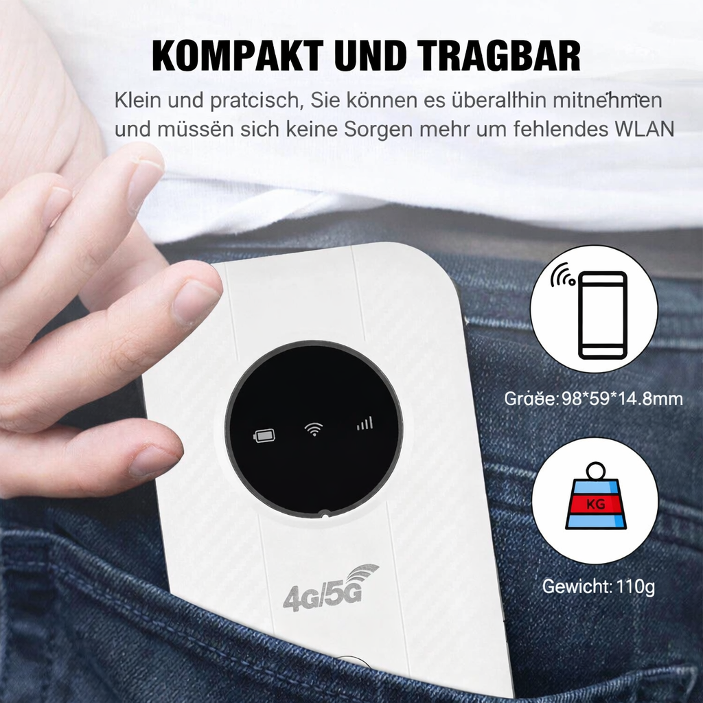 Portable 4G Internet Hub | Fast & Convenient Connectivity