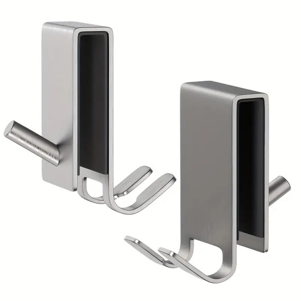 Elegant Stainless Steel Hooks for Shower Essentials