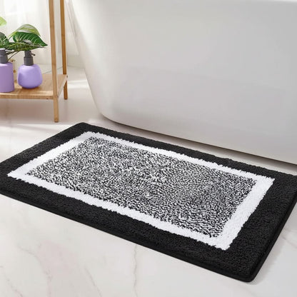 Non-Slip Microfiber Bath Mat for Comfortable and Safe Bathroom Floors
