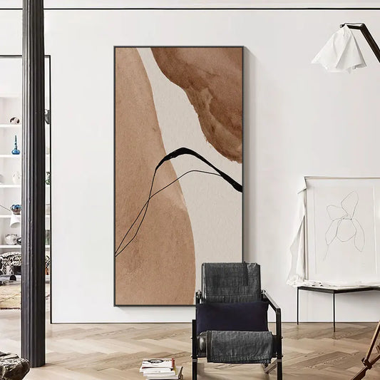 Elegant Organic-Inspired Canvas Art for Modern Spaces