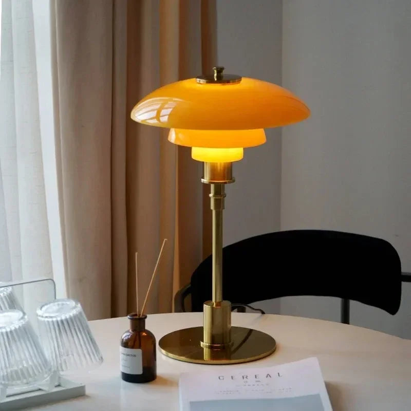 Minimalist LED Home Light – Nordic Style Glass Table Lamp