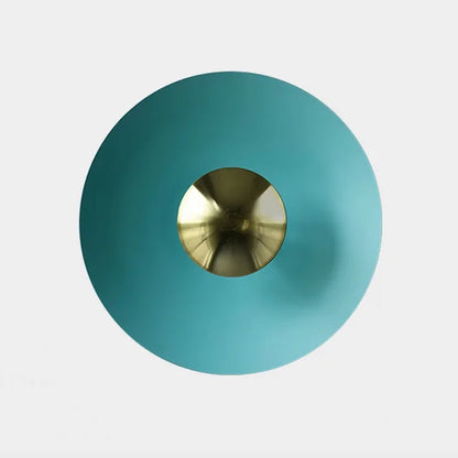 Modern Round LED Lamp with Adjustable Brightness and Various Colors
