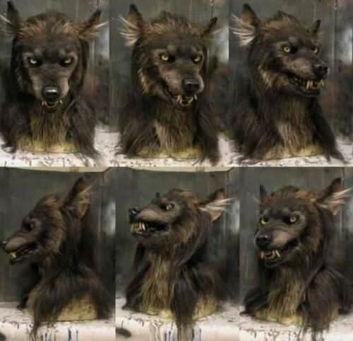 Realistic Halloween Werewolf Mask for Cosplay Events