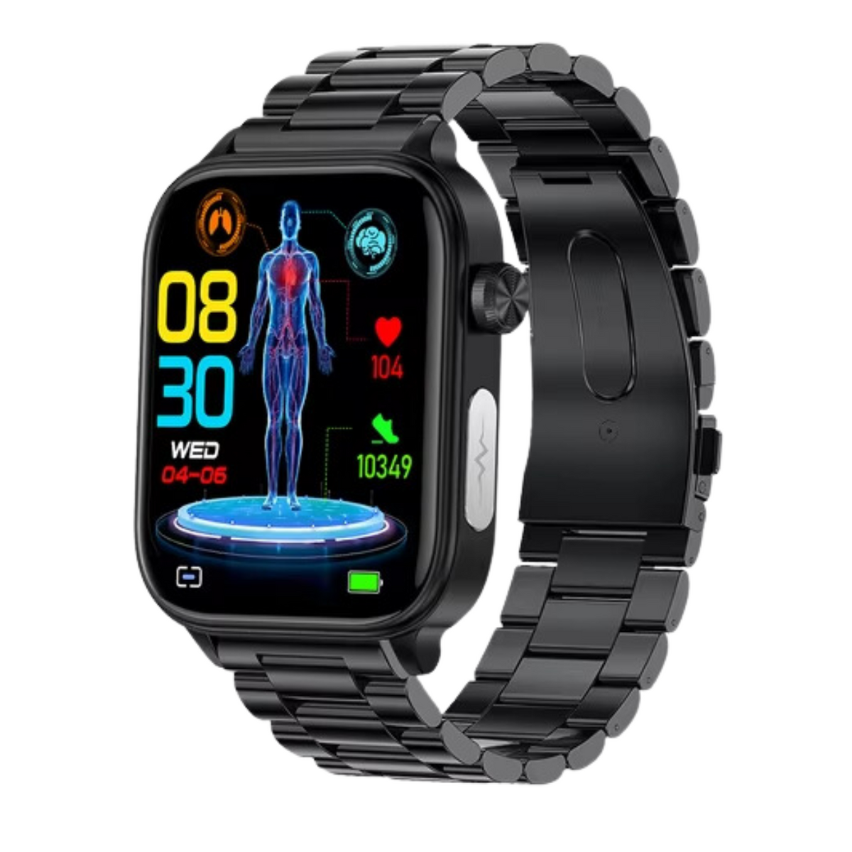 Health Tracker Smartwatch featuring ECG Monitoring