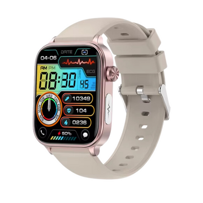 Health Tracker Smartwatch featuring ECG Monitoring