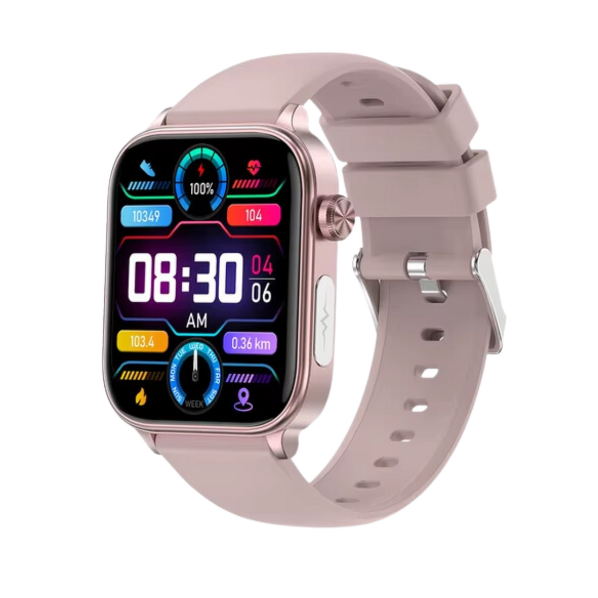 Health Tracker Smartwatch featuring ECG Monitoring