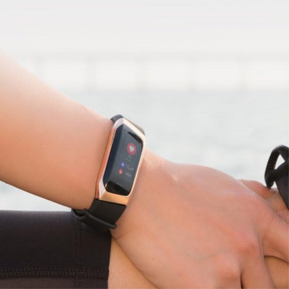 Waterproof Smartwatch for Women IP67 with Heart Rate Monitoring