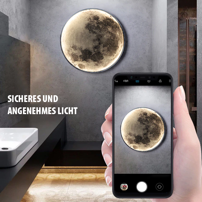 Lunar Glow Wall Light – Ambient Moon-Inspired Home Decoration