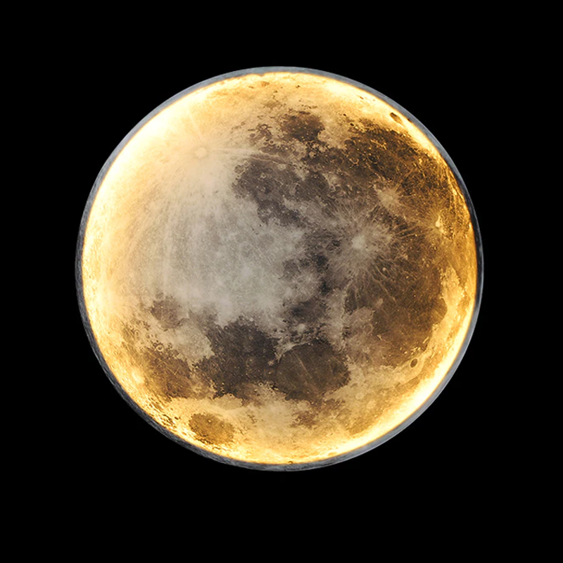 Lunar Glow Wall Light – Ambient Moon-Inspired Home Decoration