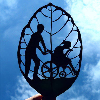 Leaf Ornament for Mother's Day - Symbolizing Love and Strength