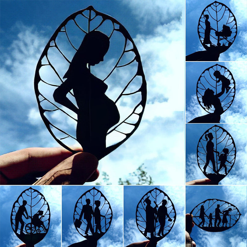 Leaf Ornament for Mother's Day - Symbolizing Love and Strength
