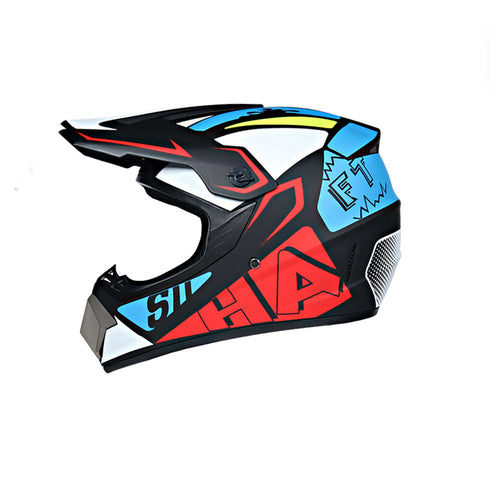 Motorcycle Helmet Set for Cross Racing and Off-Road Biking