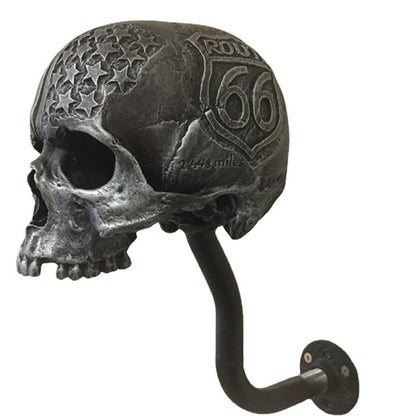 Bold Skull Motorcycle Helmet Display Stand