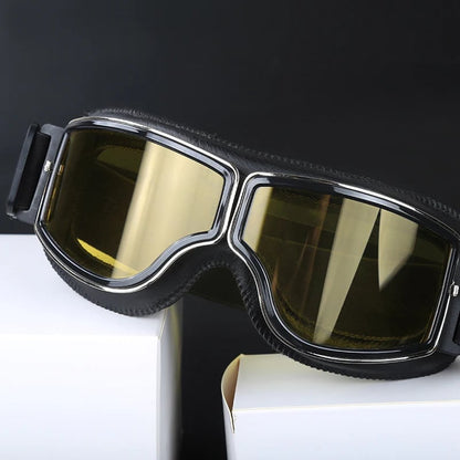 Vintage Riding Goggles | Ultimate Eye Protection & Comfort