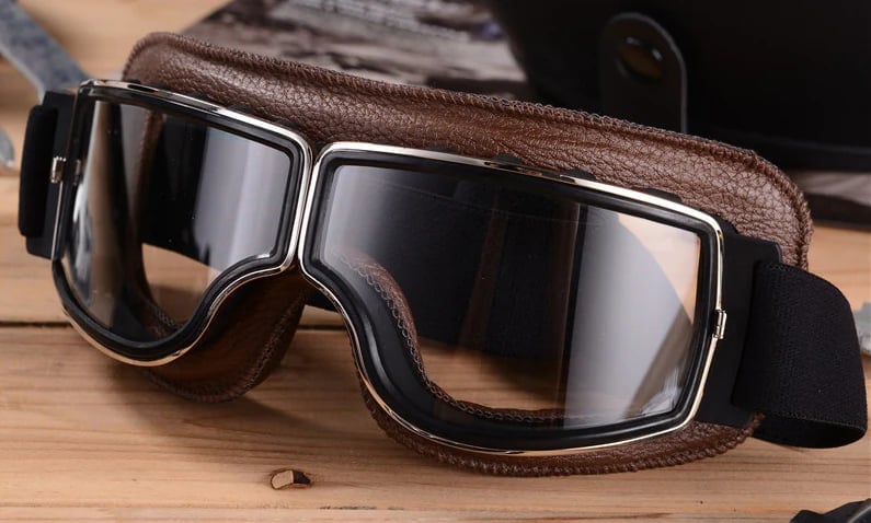 Vintage Riding Goggles | Ultimate Eye Protection & Comfort