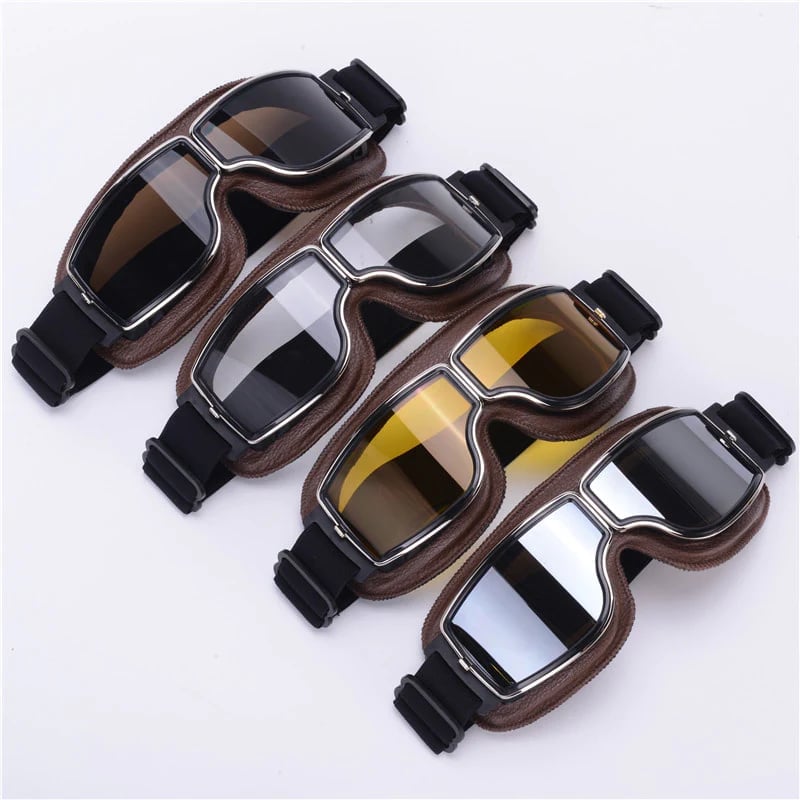Vintage Riding Goggles | Ultimate Eye Protection & Comfort