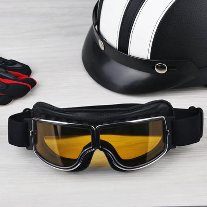 Vintage Riding Goggles | Ultimate Eye Protection & Comfort