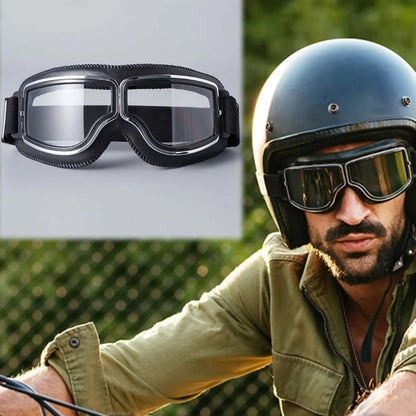 Vintage Riding Goggles | Ultimate Eye Protection & Comfort