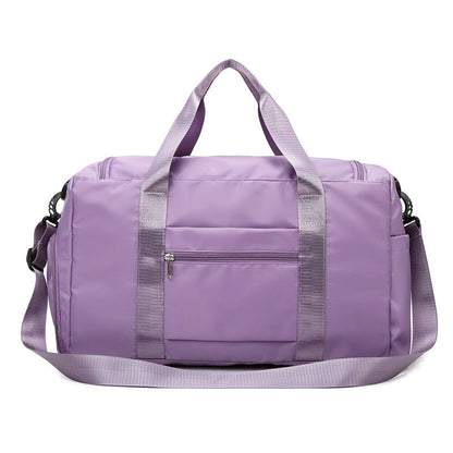 Sport Duffle Bag with Multiple Compartments and Shoe Section