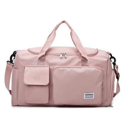 Sport Duffle Bag with Multiple Compartments and Shoe Section